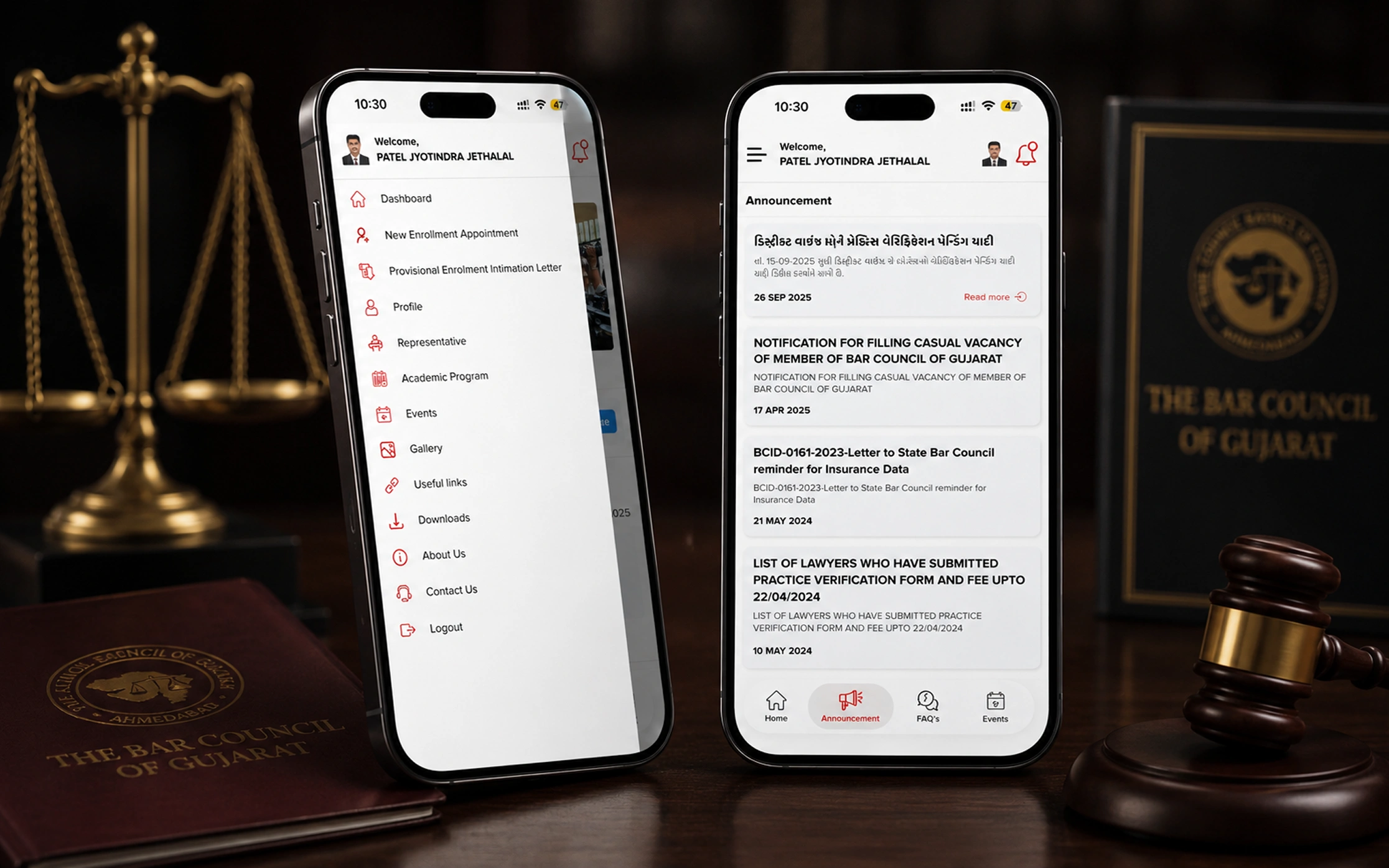 The Bar Council advocate mobile app