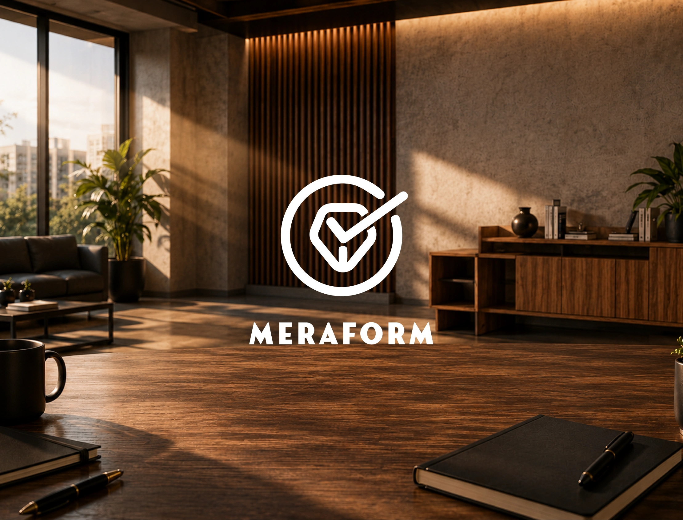 The Meraform product interface on a desktop screen