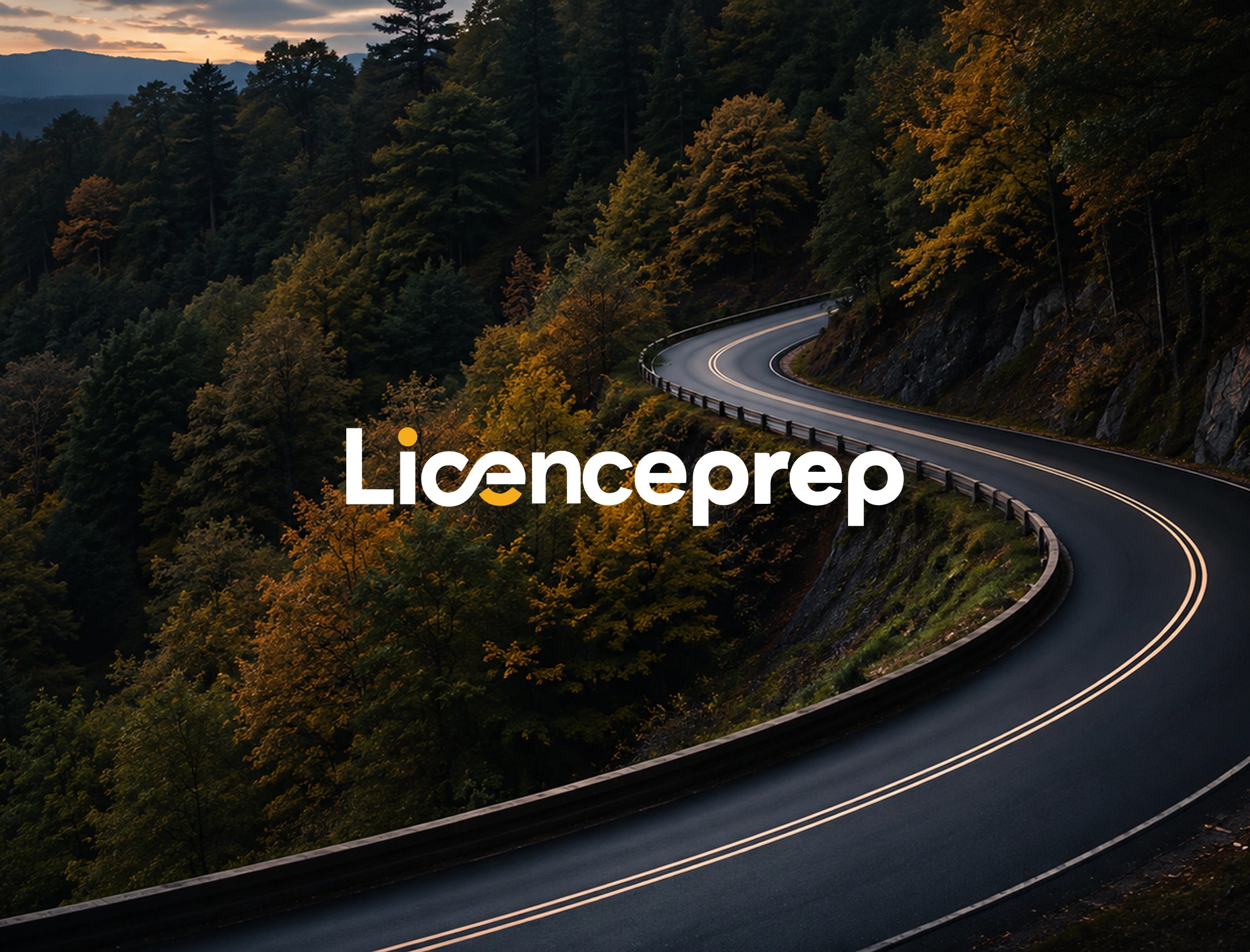 The Licenceprep driving-test preparation app on a phone