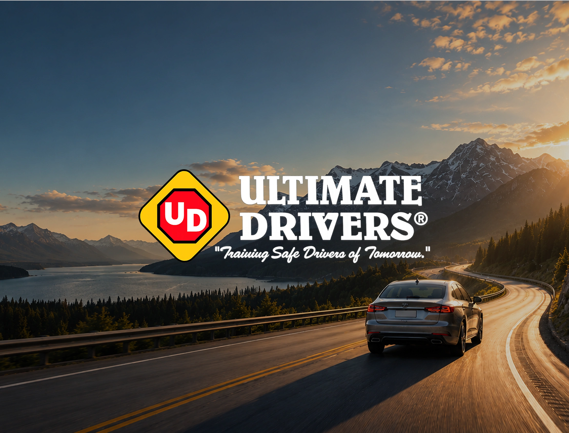 The Ultimate Drivers learning platform on a tablet