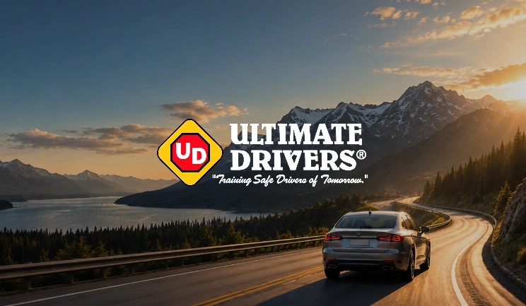 The Ultimate Drivers driving-school platform on desktop and mobile